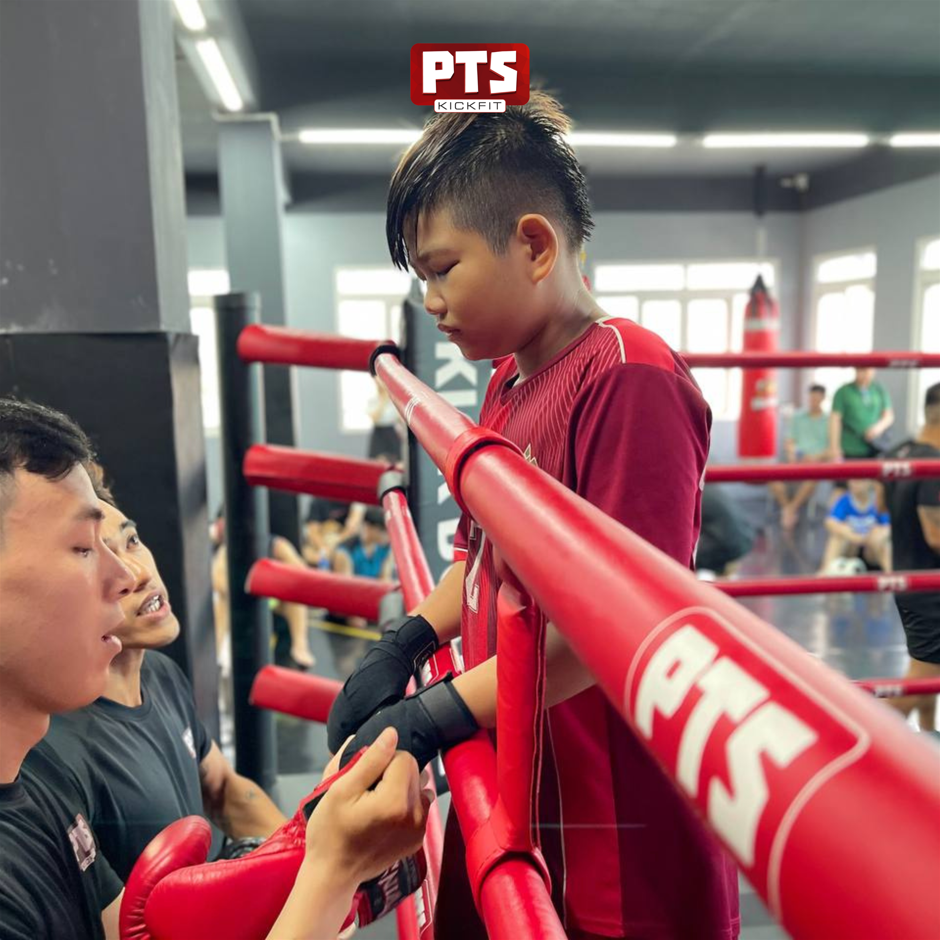Hình Ảnh Tập Luyện Tại Pts Kick-Fitness