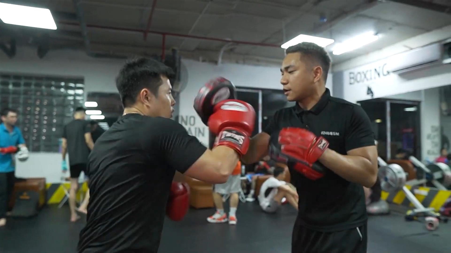 Hình Ảnh Tập Luyện Tại Pts Kick-Fitness
